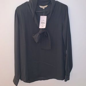 Lauren James Tie Neck Blouse